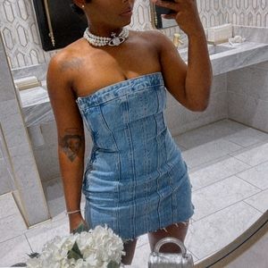 Zara denim dress